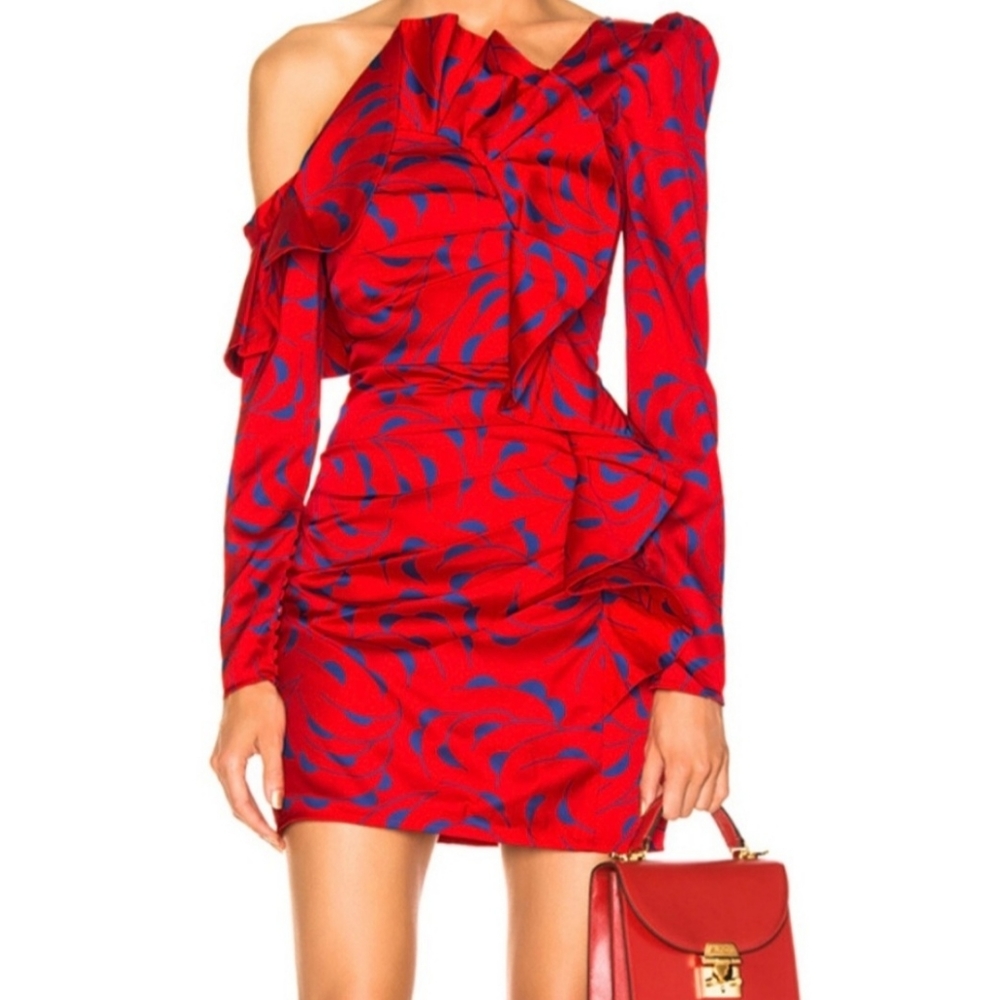 Self-Portrait Off Shoulder Dress
